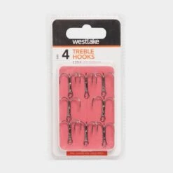 Semi-Barbed Treble Hooks (Size 4)