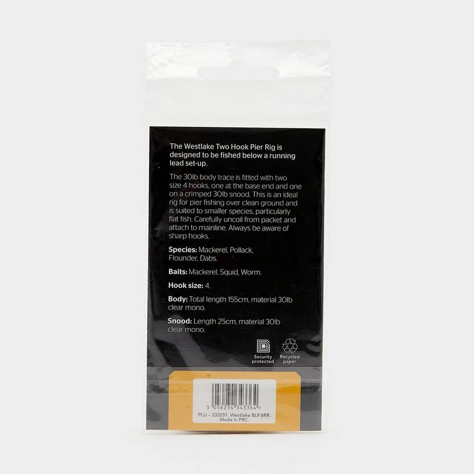 2 Hook Pier Rig - Size 4 4 2 Hook Pier Rig - Size 4 - Image 2