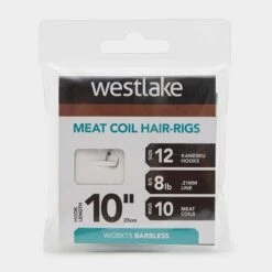 Meat Coil Hair Rigs 10” Size 12