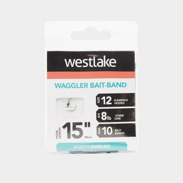 Waggler Feeder Hook With Bait Band (Size 12) 3 Waggler Feeder Hook With Bait Band (Size 12)