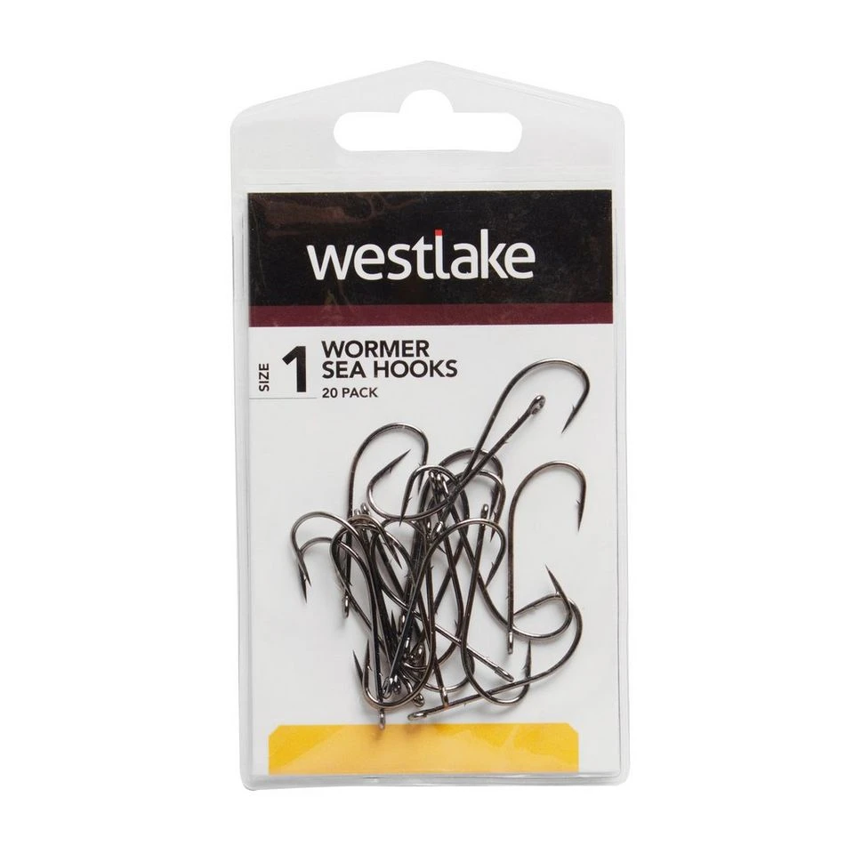 20Pk Worm Hooks Sz 1 4 20Pk Worm Hooks Sz 1 - Image 2